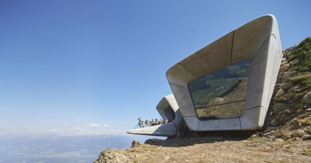 Museu de Montanha Messner Corones, no Monte Kronplatz (Itália).