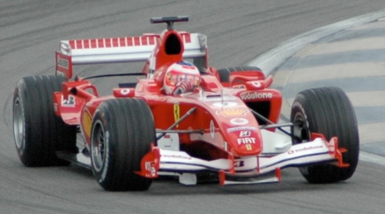 23 de Maio - Rubens quando ainda corria pela Ferrari, em 2005.
