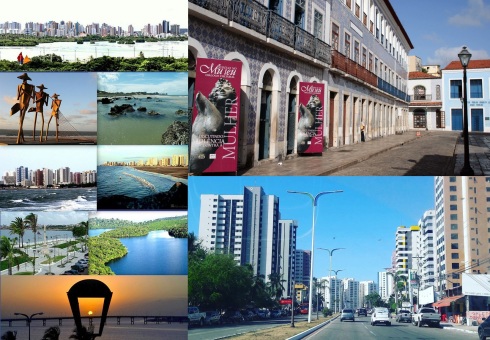 8 de Setembro – Fotomontagem com pontos turísticos da cidade — São Luís (MA) — 405 Anos em 2017.
