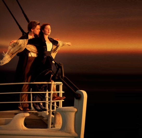 5 de Outubro - Kate Winslet - 1975 – 42 Anos em 2017 - Acontecimentos do Dia - Foto 21 - Kate Winslet e Leonardo di Caprio, em 'Titanic'.