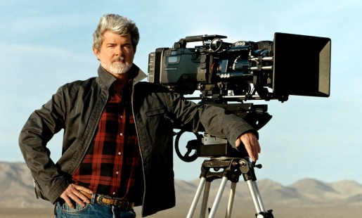14 de Maio - 1944 – George Lucas, cineasta estadunidense, câmera, deserto.