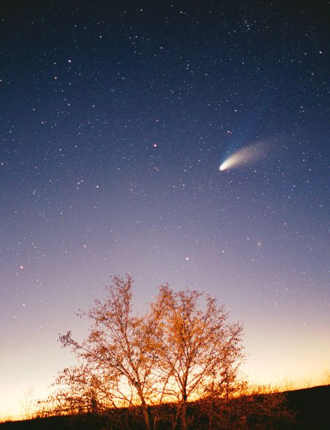 22 de Março - 1997 - O cometa Hale-Bopp.