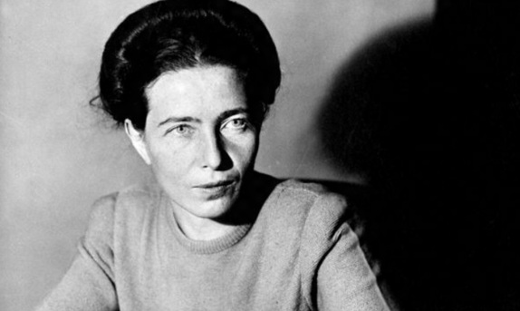 14 de Abril - 1986 - Simone de Beauvoir, escritora e filósofa francesa (n. 1908).