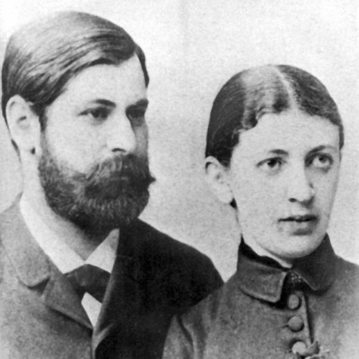 6 de maio - Sigmund Freud com Martha Bernays.