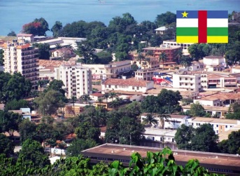 13 de Agosto – 1960 – Independência da República Centro-Africana. Foto da capital, Bangui.