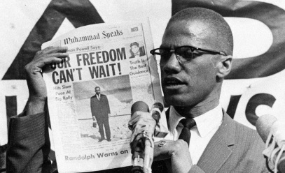 19 de Maio - 1925 – Malcolm X, líder negro estadunidense (m. 1965 - Nossa liberdade não pode esperar.