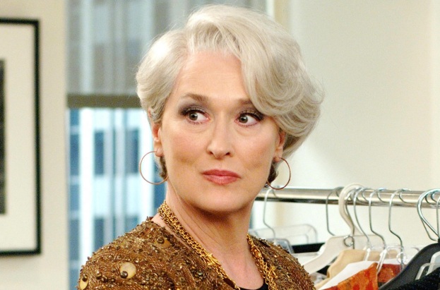 22 de Junho - Meryl Streep, atriz, em 'O diabo veste Prada'.