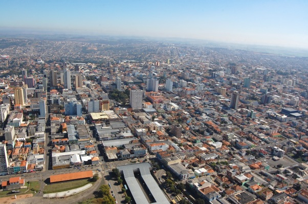 15 de Setembro – Foto aérea da cidade — Ponta Grossa (PR) — 194 Anos em 2017.