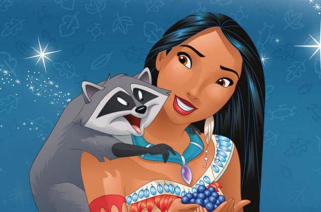21 de Março - Pocahontas, desenho