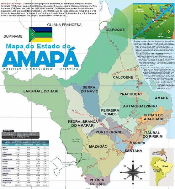5 de Outubro - 1988 — Promulgada a nova Constituição do Brasil. O território do Amapá é elevado à categoria de estado.