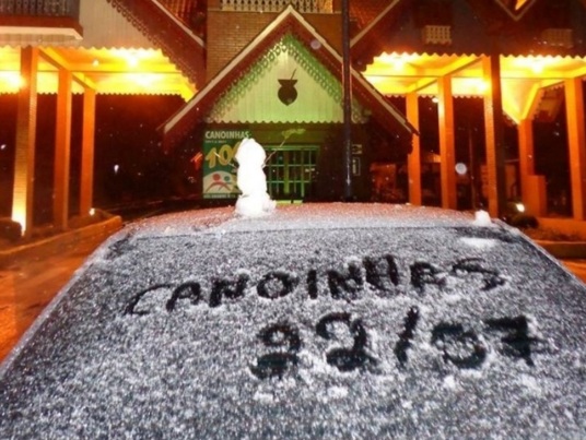 12 de Setembro – Neve marca o 22 de julho na cidade — Canoinhas (SC) — 106 Anos em 2017.