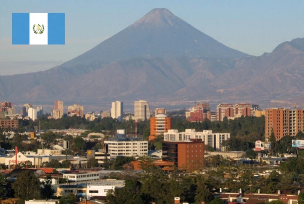15 de Setembro – 1821 – A Guatemala declara sua independência da Espanha. Foto da Cidade da Guatemala, capital da Guatemala.