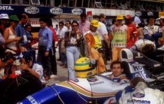 1 de Maio - Ayrton Senna em San Marino, 1994.