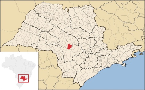 28 de Abril - Mapa de Lençóis Paulista - SP.