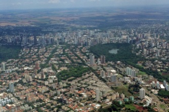 10 de Maio - 1947 - Maringá - PR - Fotografia aérea da cidade de Maringá.
