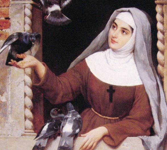 16 de Julho - 1194 - Clara de Assis, santa católica (m. 1253).