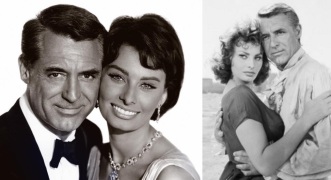 20 de Setembro – Sophia Loren - 1934 – 83 Anos em 2017 - Acontecimentos do Dia - Foto 17 - Sophia Loren e Cary Grant.
