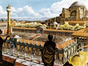 29 de Maio - 1453 — Queda de Constantinopla; o sultão otomano Mehmed II conquista Constantinopla depois de um cerco de seis semanas, pondo fim ao Império Bizantino.