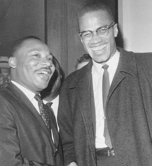 19 de Maio - Malcolm X e Martin Luther King.