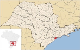 22 de Abril - Itanhaém (SP) - mapa.
