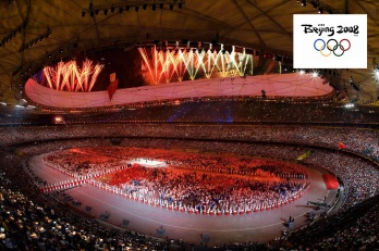8 de Agosto – 2008 – Cerimônia de Abertura dos Jogos da XXIX Olimpíada em Pequim​