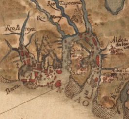 8 de Setembro – Mapa de 1629 por Albernaz I — São Luís (MA) — 405 Anos em 2017.
