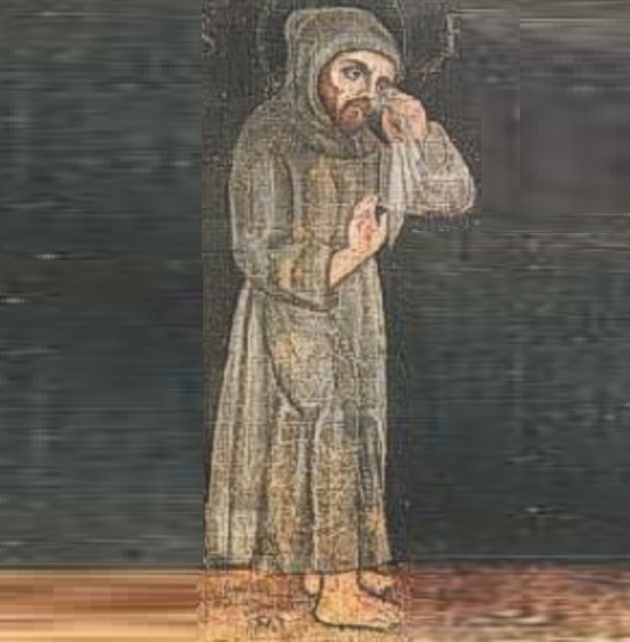 5 de Julho – Este retrato, de autor anônimo, é considerado, uma cópia do século XIV do único retrato que teria sido feito ainda em vida de Francisco de Assis.