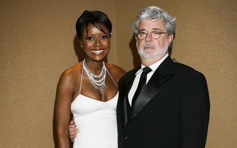 14 de Maio – George Lucas com a esposa Mellody Hobson.