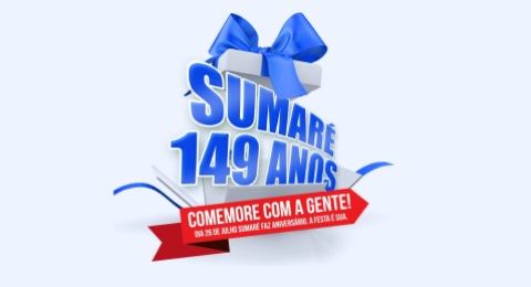 26 de Julho - Aniversário da cidade — Sumaré (SP) — 149 Anos em 2017.