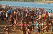 13 de Julho – Praia de Porto Real, uma das mais tradicionais do Tocantins — Porto Nacional (TO) — 156 Anos em 2017.