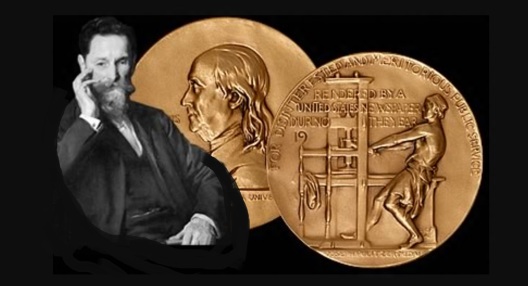 10 de Abril - 1847, Joseph Pulitzer, jornalista, editor húngaro. Prêmio - prize.