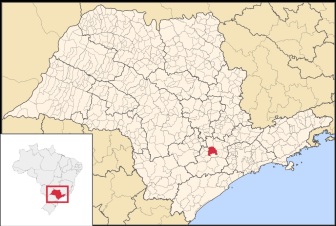 15 de Agosto – Mapa de localização — Sorocaba (SP) — 363 Anos em 2017.