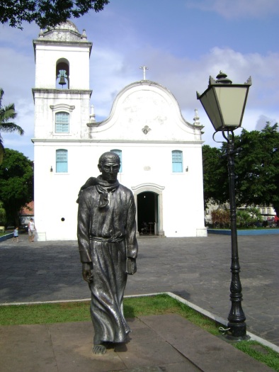 22 de Abril - Monumento Padre Anchieta - Centro histórico de Itanhaém (SP).