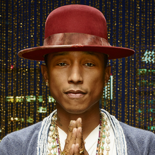 5 de Abril - Pharrell Williams, cantor, compositor, rapper, produtor musical, baterista e estilista norte-americano, 3