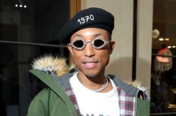 5 de Abril - Pharrell Williams, cantor, compositor, rapper, produtor musical, baterista e estilista norte-americano, 4
