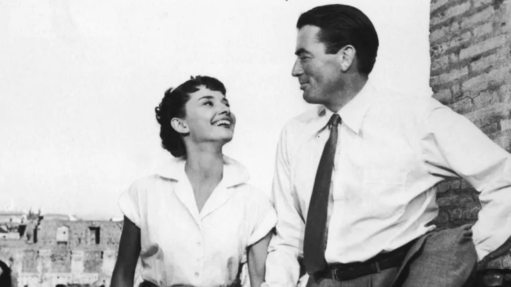 4 de maio - Audrey Hepburn com Gregory Peck, em A Princesa e o Plebeu, de 1953